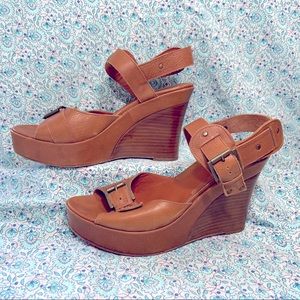 Via Spiga Platform Wedges